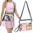 thumbnail image 5 of BadPiggies Clear Crossbody Bag Stadium Approved, Waterproof Shoulder Purse Bag with Adjustable Strap for Women and Men, 5 of 10
