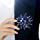 thumbnail image 5 of Broche de flor JAMW para mujer Cristal creado Azul, 5 of 5