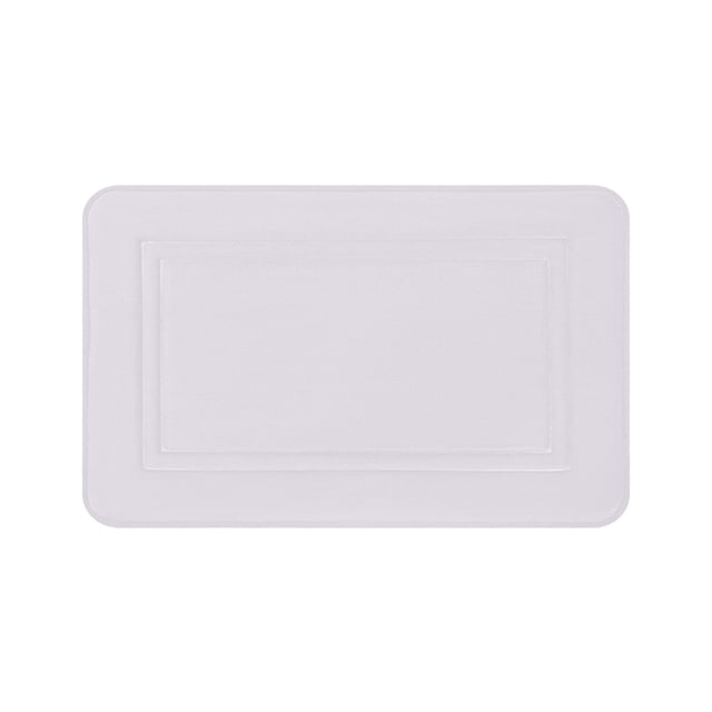 Absorbent Bath Rug, Thick Foam Bath Mat with Soft Velvet Top, Non-Slip Machine Washable Bathroom Mat, Cushioned Floor Carpet for Bathroom, Bedroom, and Kitchen^