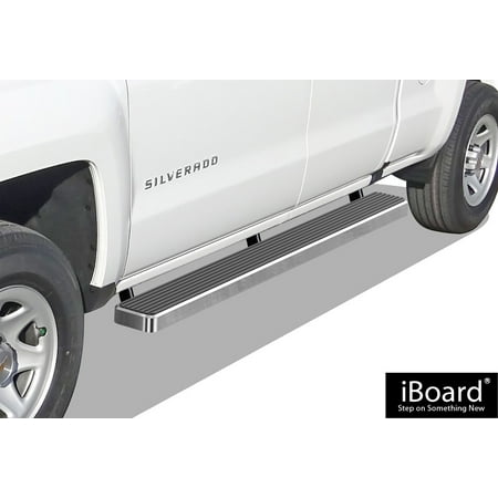 - iBoard Running Board for Selected Silverado/Sierra Double Cab