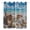 style-6, variant on Beach Seashell Starfish Blackout Curtains, Watercolor Pattern Window Treatment Grommet Curtains for Bedroom Thermal Insulated Window Curtains for Living Room 2 Panel Set