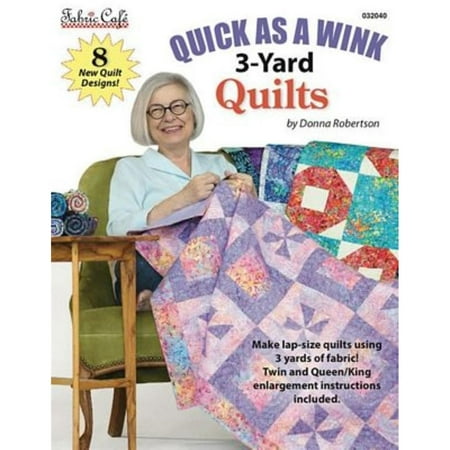 UPC: 0897086000570 | Quick As A Wink 3 Yard Quilts By Donna Robertson