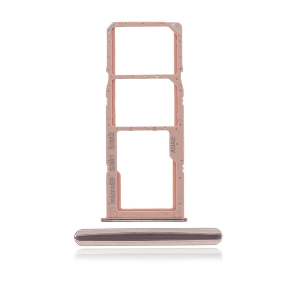 Replacement Dual Sim Card Tray Compatible For Samsung Galaxy A71 (A715 / 2020) (Prism Crush Pink)