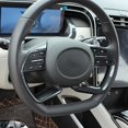 thumbnail image 4 of Para Hyundai Tucson 21-22 coche volante botón de ajuste, fibra de carbono Afortunado Sencillez, 4 of 4