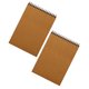 thumbnail image 4 of 2pcs bobina blocsepads espiral a5 cuaderno diario diario cuaderno de dibujo almohadilla, 4 of 5