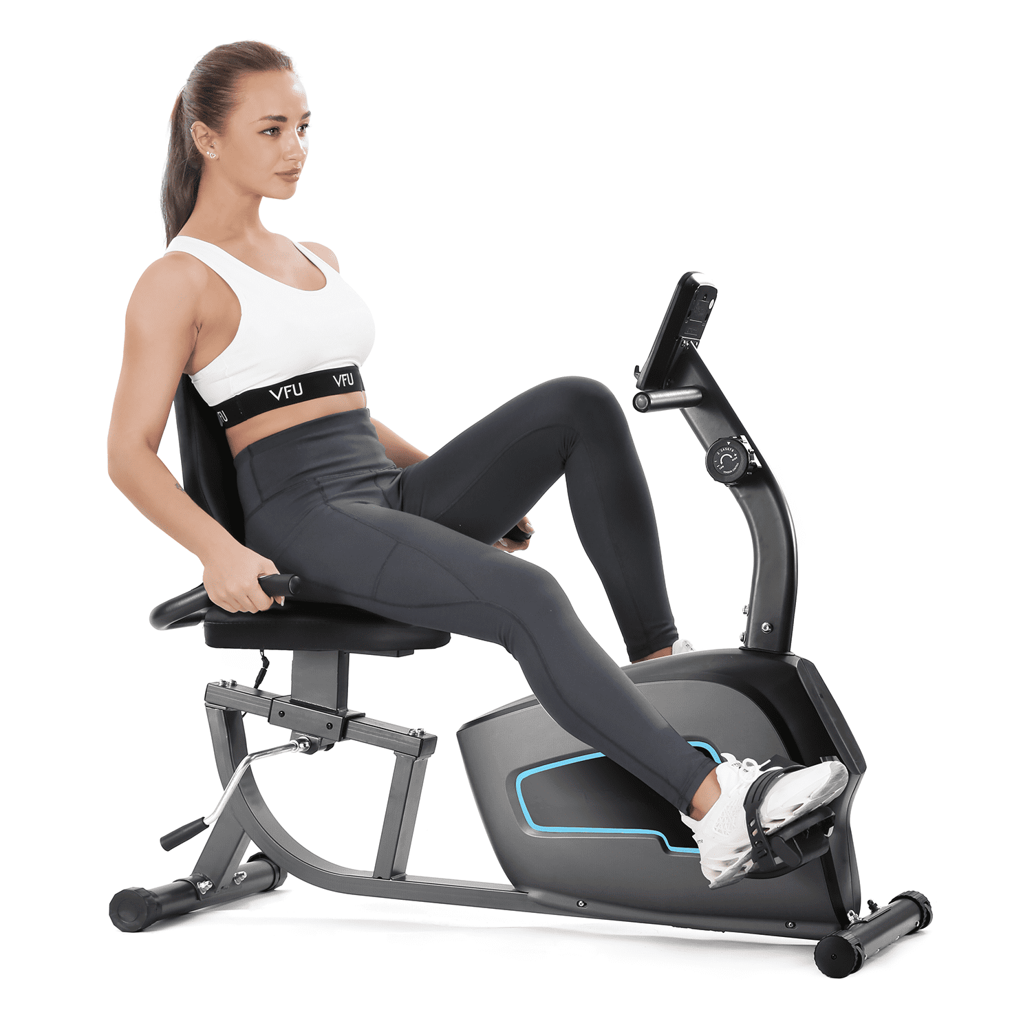 Recumbent Exercise Bike Indoor Stationary Exercise Bike for Home Use