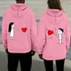 thumbnail image 1 of Ceisia Men's Winter Gift Casual Printed Round Neck Long Sleeve Hoodie - Comfortable Daily Outdoor Wear, 1 of 5