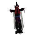 thumbnail image 4 of Decoración De Halloween Con Bruja Colgante, Regalo, Decoración Voladora Para La Entrada Del Porche Y El Patio., 4 of 9