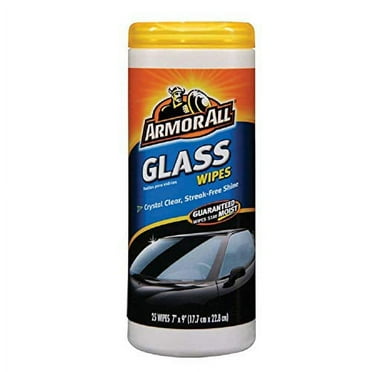 Armor All Glass Wipes, 25 Count, 3 Pack