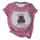 thumbnail image 1 of En octubre, usamos camisetas de manga corta con estampado de rosa para mujer con conciencia de mama de Halloween Pompotops hfajkhk139097, 1 of 5