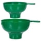 thumbnail image 1 of 2 embudos de plástico de boca ancha para condimentos, para tarros de conservas de cocina., 1 of 8