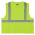 thumbnail image 2 of Ergodyne Glowear 8225Z Type R Class 2 Standard Solid Vest, Lime, 4XL/5XL, 2 of 2