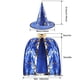 thumbnail image 2 of Disfraz de Halloween para niños, capa de mago con sombrero, bolsa de caramelos de calabaza, capa de mago con accesorios para fiesta de cosplay para niños y niñas, 2 of 6