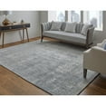 thumbnail image 2 of Feizy Eastfield Modern Abstract, Gray, 2' x 3' Accent Rug Sheen Handmade Casual Distressed Floor Rug for Living room Bedroom, 2 of 8