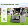 thumbnail image 3 of Backpack  for Travel & Hiking, Breathable  with Storage Pockets, Small Dog Bag for Outdoor Walking,, 3 of 8
