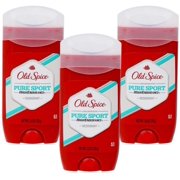 Old Spice 03891 Deodorant Stick, High Endurance, Pure Sport Scent, 3-oz. - Quantity 3