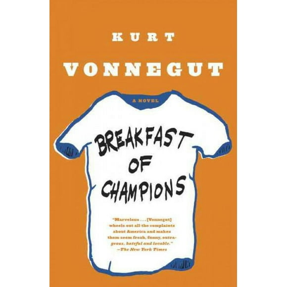 Pre-owned Breakfast of Champions, Paperback by Vonnegut, Kurt, ISBN 0385334206, ISBN-13 9780385334204