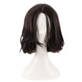 thumbnail image 1 of Handsome Men Natural Wig For Cosplay Wig Black Short Wavy-Hair Wig, 1 of 4