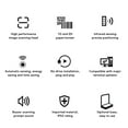 thumbnail image 4 of 1D 2D Desktop Barcode Scanner, Desktop Barcode Scanner Soft Fill Light  for Bookstore, 4 of 7