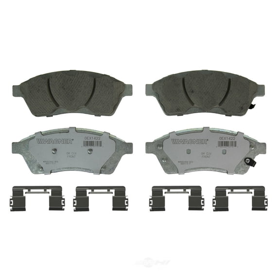 Disc Brake Pad Set Fits select: 2010-2016 CADILLAC SRX, 2011 SAAB 9-4X