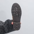 thumbnail image 2 of Xucatan Women's Faux Suede Loafers, Chunky Sole Slip On Shoes with Metal Horsebit Chain, British Style Comfortable Low Tops, Versatile Spring Fall Casual Footwear Gift, 2 of 9
