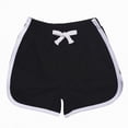 thumbnail image 4 of TOWED22 Toddler Boys Girls Athletic Basketball Shorts Baby Boy Soccer Shorts Summer Clothes Black,5-6 Y, 4 of 5