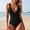 Black, variant on Swimming Women Elegant Piece Tennis Swimsuit for Resort Ready Beachwear by Sophisticated Design Summer Red M