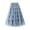 Blue, variant on Maxi Skirt Women Wide Waist Tulle Tiered Ruffle A Line Flowy Long Skirt Petticoat Party Evening Ballet One Size