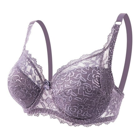

Simplmasygenix Bras For Women Clearance Summer Fall Womens Solid Lace Lingerie Bras Plus Size Underwear Bralette Bras Comfortable Bra