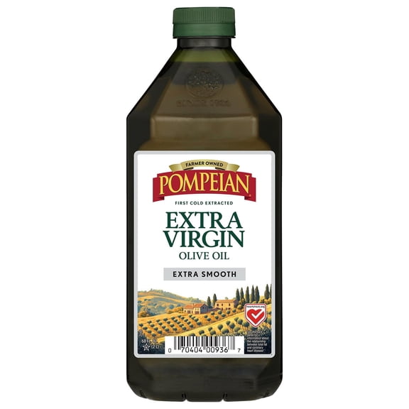 Pompeian Extra Smooth Extra Virgin Olive Oil, 68 fl. oz.