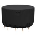 thumbnail image 1 of KALINCO Housses pour Meubles de Patio, Housse de Table de Patio Imperméable, Housse de Mobilier d'Extérieur 600D Robuste, Housses pour Ensemble de Canapé Sectionnel d'Extérieur (R, 1 of 7