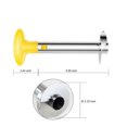 thumbnail image 4 of Herramienta de cocina fácil Acero inoxidable Fruta Piña Peeler Corer Slicer Cutter Adepaton SNFLD668, 4 of 9