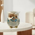 thumbnail image 5 of Statue de Hibou en Résine pour Décoration Maison Salon Bureau Exposition Hall Porche Élégant, 5 of 5