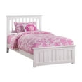 thumbnail image 3 of AFI Mission Twin Extra Long Traditional Bed with Matching Footboard and Turbo Charger in White, 3 of 6