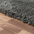 thumbnail image 3 of Ox Bay Onyx 7'6" x 9'6" Charcoal Shag Ultra-Plush Indoor Area Rug, 3 of 7