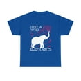 thumbnail image 2 of Elephant Lover Just A Girl Who Loves Elephants T-Shirt, 2 of 2