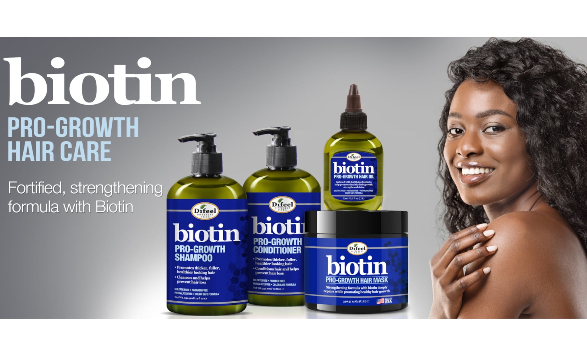 Difeel Premium Biotin Hair Oil,  fl oz 
