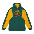 thumbnail image 2 of Men's Mitchell & Ness  Green Seattle SuperSonics Color Block 2.0 Fleece Pullover Hoodie, 2 of 4
