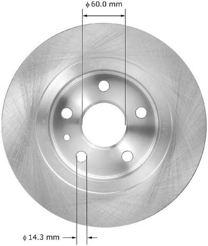 BENDIX PRT6062 Bendix Brake Rotor Fits select: 2011-2015 CHEVROLET CRUZE, 2013-2019 BUICK ENCORE
