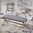 thumbnail image 5 of 23228-Uttermost-Braddock - 23.75 inch Small Bench - 23.75 inches wide by 16 inches deep, 5 of 9