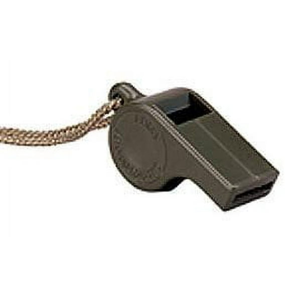 Rothco Gi Type Police Whistle, Olive Drab