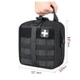 thumbnail image 4 of Maytalsory Durable Construction First Aid Kits Bag Lightweight And Portable Wide Application black 1Set, 4 of 6