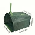thumbnail image 4 of Garden Waste Bag Large Capacity for Yard Leaf and Debris Collection Green Leaf Leaves Garbage Bags, 4 of 7