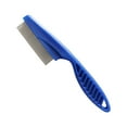 thumbnail image 2 of Pet Hair Comb Fine Tooth Stainless Steel Grooming Brush for Tear Stain Removal and Shedding Control for All Fur Types,Blue, 2 of 7