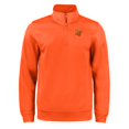 thumbnail image 2 of Unisex Cutter & Buck Orange Las Vegas Aviators Clique Lift Eco Performance Half-Zip Pullover Top, 2 of 3