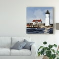 thumbnail image 3 of Trademark Fine Art 'Lighthouse Scene VI' Canvas Art by Emily Kalina, 3 of 4