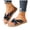 C, variant on Women's Platform Sandals Floral Pattern Slippers Grass Weave Non Slip Durable Lightweight Beach Sandal Black Size 6