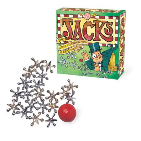 Jacks Game House of Marbles Classic Dexterity Traditional Game