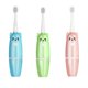 thumbnail image 3 of Cepillo de dientes eléctrico para niños, cepillo de dientes en forma de U, cepillo de dientes eléctrico automático 360, regalo para niños, rosa, 3 of 5