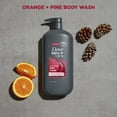 thumbnail image 4 of Dove Men+Care Exfoliating Deep Clean Face & Body Wash for Men, Citrus + Cedarwood, 30 oz, 4 of 9